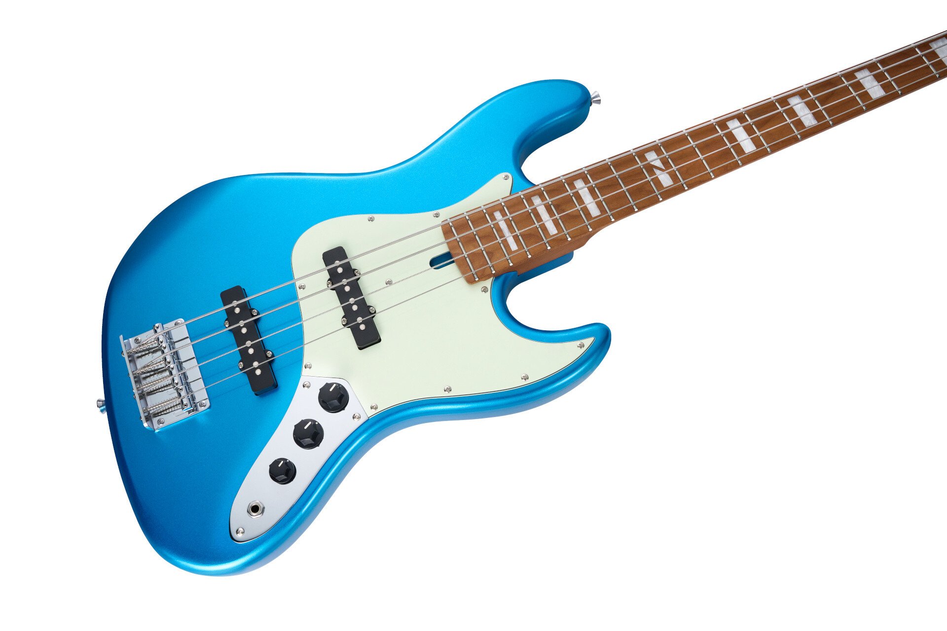 MBJ410 Electric Bass Guitar Metal Blue